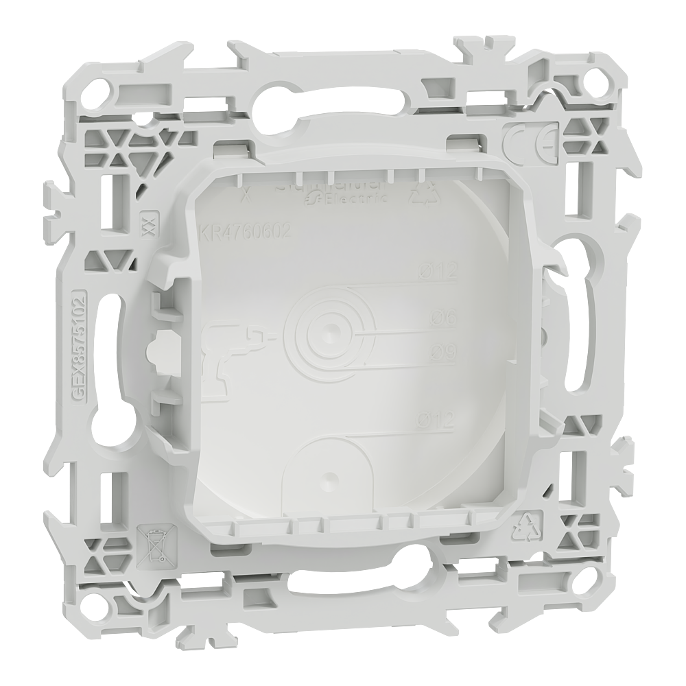 Odace obturateur blanc